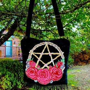 Pentagram over the shoulder bag